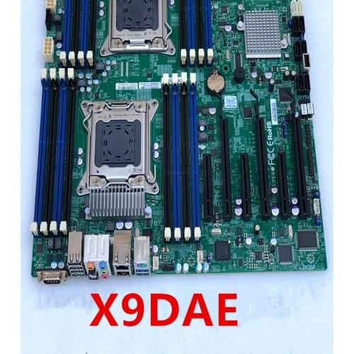 New Original Mainboard For Supermicro 2011Pin SLI C602 For Desktop Motherboard For X9DAE