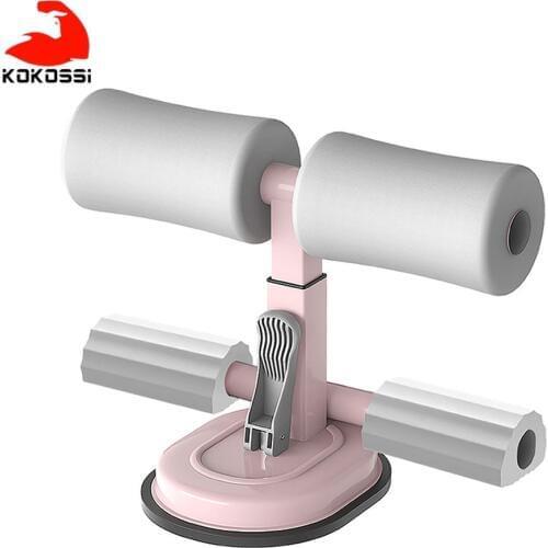 KoKossi Fitness Equipment Sit Up Assistant Abdominal Workout Standing Ankle Support Sit Ups Training Device Female Home Gym