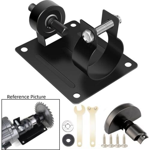Convert Electric Drill Into Cutting Machine 10mm/13mm Drill Cutting Holder Grinding Bracket Seat Stand Drilling Machine Bracket