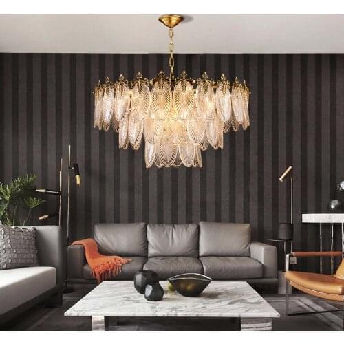 Nordic Luxury New Modern LED Crystal Chandelier Lights For Dining Living Room Bedroom Foyer Bar Auditorium Villa Lighting Lamps