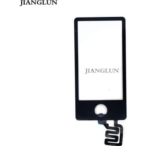 JIANGLUN For Apple iPod nano 7th generation Model A1446 Touch glass needed black