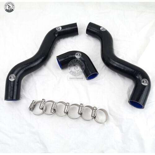 Silicone Radiator hose For FIAT UNO 1.3 IE TURBO MK1 85-91 (3pcs) RED/BLUE/BLACK