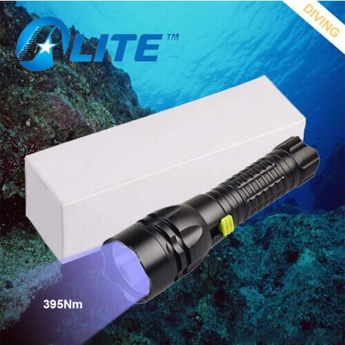 TMWT 18650 Ultraviolet Lantern 3W XPE LED Strong Purple Diving Light 385nm Underwater 60m UV Diving Flashlight Torch
