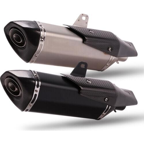 Universal 38-51 mm Motorcycle Exhaust Muffler Pipe Removable DB Killer Escape Carbon Fiber Heat Guard for XADV750 Duke 390 690