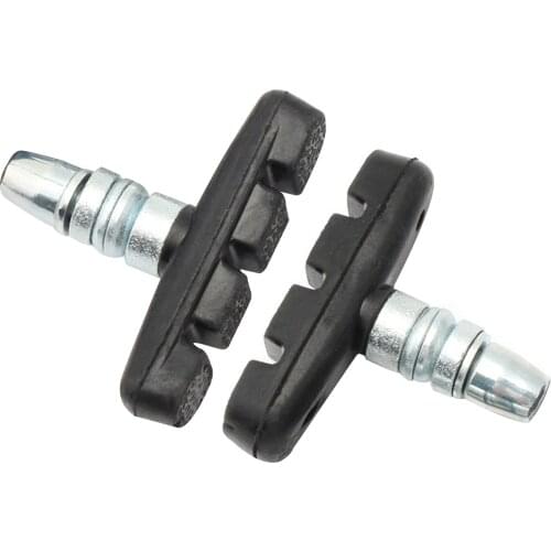 1 Pair Bicycle V Brake Pads Mountain Bike Rubber Brake Blocks Set Brake Pads Shoes Tools Silent Bicycle Brake Pads Excellent