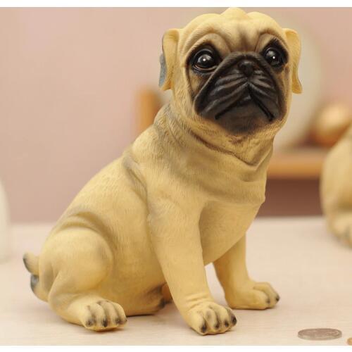 1pcs Birthday gift Resin bank cartoon animal savings box dog Money Bank Savings Coin Change Cans Gift