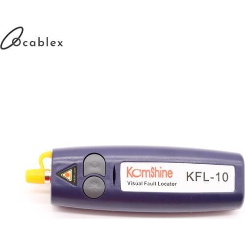 10mw Mini Handheld VFL Optical Fiber Cable Tester fibra optica FTTH Break Checker 12Km Range 650+10nm Visual Fault Locator