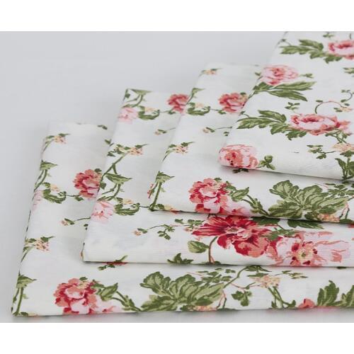 100% cotton sateen stretch fresh shivering fabric for sewing women clothing upholstery tissue wedding dress cushion