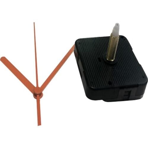 10x Household DIY Quartz Clock Movement Mechanism with Hook DIY Repair Parts With Orange/Black/Rose/Green Hands New