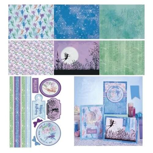 14pcs 15x20cm Single-side Fairy creative papercraft art paper handmade scrapbooking kit set books C116