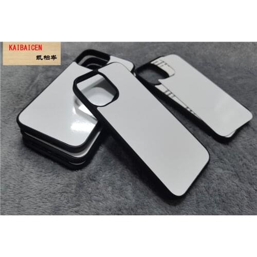40pcs/Lot For iPhone 12 Pro Max 11 XR XS SE 2020 /7plus Case TPU+PC soft 2D Sublimation Blank rubber Soft moblie phone cover