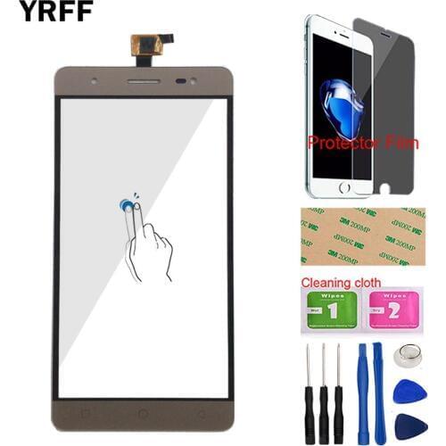 5.5" Touch Screen Panel For Senseit E500 Touch Screen Glass Digitizer Panel Lens Sensor Glass Repair Parts Protector Film