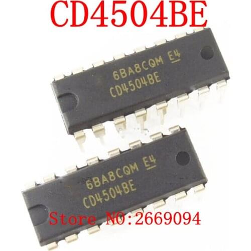 50PCS /100PCS CD4504BE CD4504UBE DIP14 CD4504 CD4504BD HEF4504BP HCF4504BE HCF4504 4504 DIP new free shipping