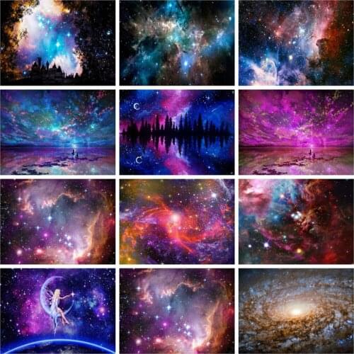 EverShine Full Square Drill Diamond Painting Starry Night 5D DIY Diamond Embroidery Scenery Cross Stitch Kits Home Decor