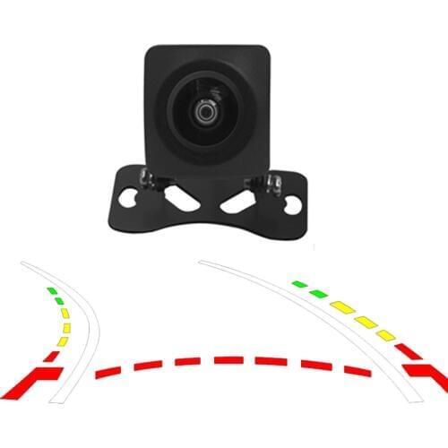 Car Rear View Camera Night Vision Reversing Auto Parking Monitor CCD Waterproof 170 Degree HD Video Dynamic Trajectory Tracks
