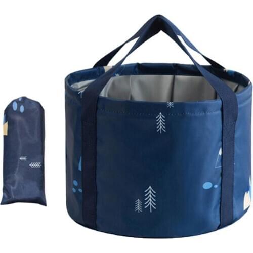 Large Foot Soaking Tub Bucket Wash Basin Collapsible Water Bucket Foot Bath Tub For Travel Outdoor Domestic