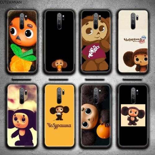 Cheburashkas Phone Case for Redmi 9A 9 8A 7 6 6A Note 10 9 8 8T Pro Max K20 K30 Pro