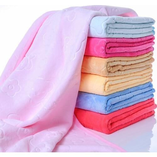 Childrens large size bath towels Childrens ultra-fine fibre bath towel Cartoon printing bath towel Multi-purpose bath towel