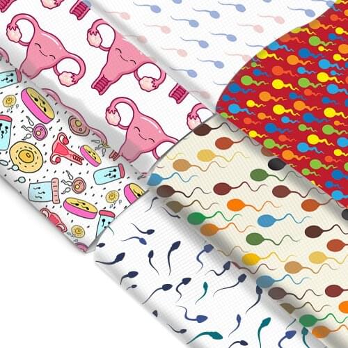 20*33cm Human Health Faux Synthetic Leather Sheets Fabric for Sewing Wallet Leather for Needlework Home Decoration,1Yc18129