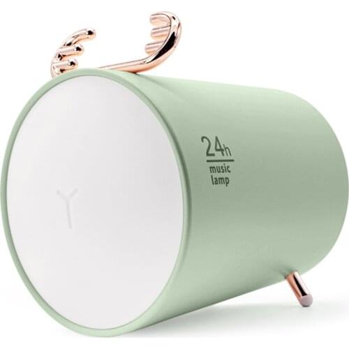 Night Light Leds Music Player 24 Hours Music Lamp BT Speaker 3 Brightness Levels Multifunctional LED Light for Kids Living Room