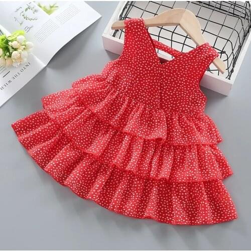 2-6Y Girl Baby Princess Dress New Kids Girl Dress Floral Vestidos Sweet Children Party Dress Fashion Costume Children Clothing