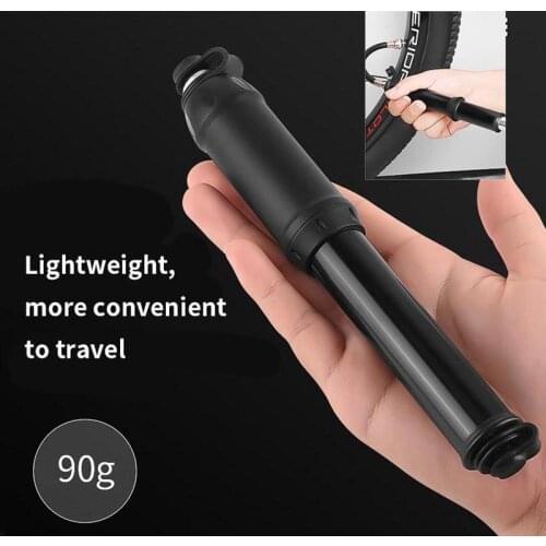 Mini Bike Pump Portable Bicycle Hand Air Pump Tire Inflator MTB Road Cycling Pump Mini Cycling Tire Inflator Bike Accessories