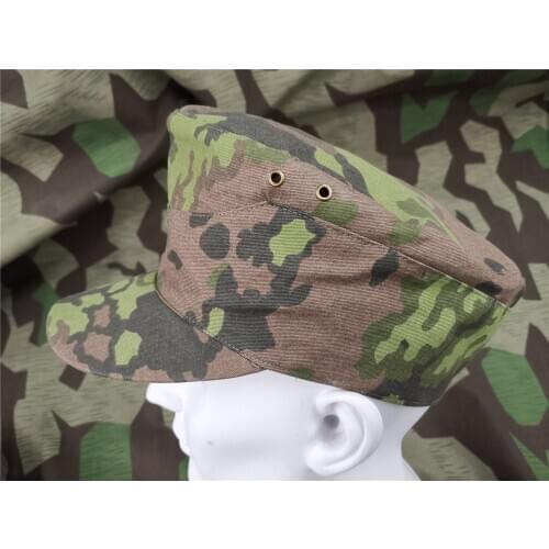 WW2 E.M.D German .M43 hat . Camouflage 1