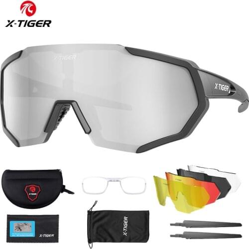 X-TIGER Cycling Glasses Polarized Men Outdoor Sports Mountain Bicycle Sunglasses Photochromic Women Cycling Glasses Accessories