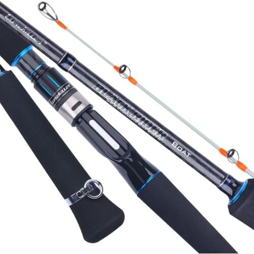 Japan FUJI 2.1/2.4m luminous full solid rod, slightly boat fishing rod, pull current rod, sea fishing rod and bottom fishing rod