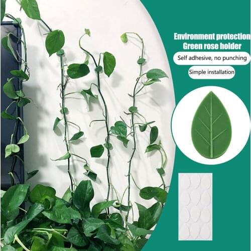 10Pcs Plant Climbing Wall Retaining Clip Invisible Wall Vines Fixture Wall Hook Cover Rope Protector Accessories Rope Protector