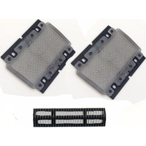 1x Blade+2x628 Shaver Replacement Foil for Braun 3000 3614 3600 Series 3612 377 3310 Razor Foil Mesh Net Razor Blades for Men