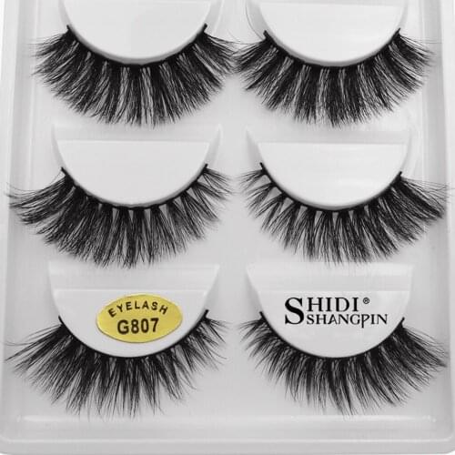 5 Pairs Lashes Handmade False Eyelashes Professional Fake Eyelashes,Very Natural