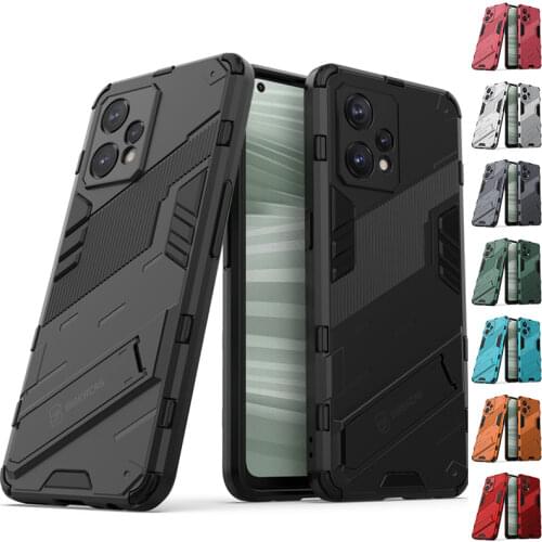 Case For OPPO Realme Narzo 30 5G Cover For Realme Narzo 30 5G Capas Punk Style Back Holder Cover For Realme Narzo 30 5G Fundas
