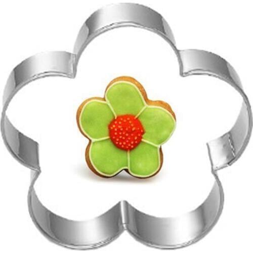 Flower Cookie Tools Cake Stencil Kitchen Cupcake Decoration Template Mold Cookie Coffee Stencil Mold Baking Fondant