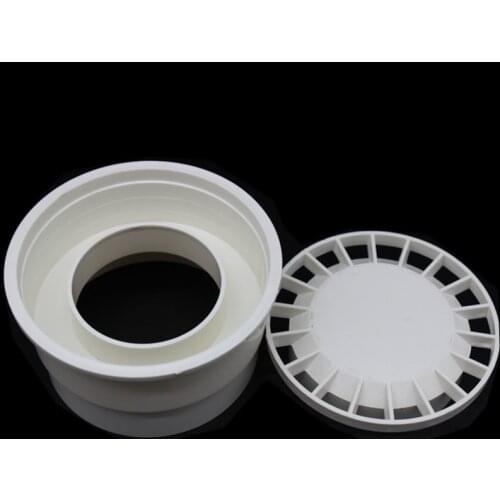 PVC Deodorant Floor drain Downspout Strainer filter hair catcher for Washing machine Balcony Kitchen Bathroom sewer pipe fitting