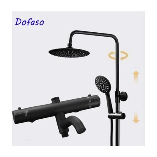 Dofaso Black Shower Faucets