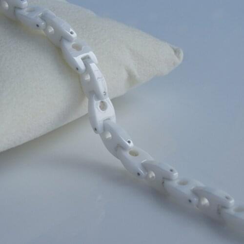 Fashion white hi tech scratch proof ceramic bracelets bangles