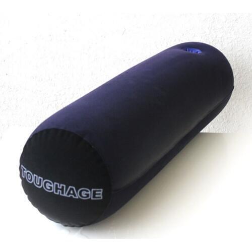 Inflatable Sex Sofa Long Body Pillow Lumbar Leg Yoga Pillow Multifunction Cushion Bed Magic Hold Hole Sex Furniture for Couple