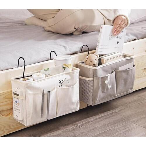 Caddy Hanging Organizer Bedside Storage Bag for Bunk and Hospital Beds, Dorm Rooms Bed Rails