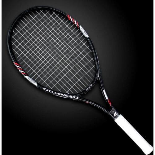Professional Unisex Carbon Fiber Tennis Racket With Bag Training Paddle Rackets For Adult Men Women Ultra Light Racquet