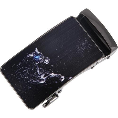 New Mens Head Buckle Leisure Belt Head Business Accessories Automatic Buckle Width 3.5CM fashion men belt leather luxury brand