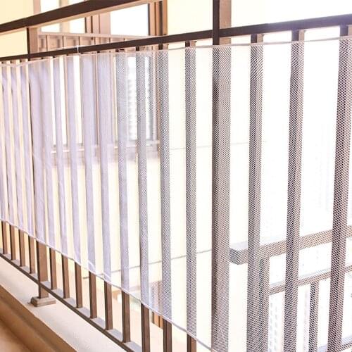 300x77cm Baby Fence Kids Safety Mesh Indoor Outdoor Rail Balcony Home Decor Fall Protection Kids Stairs Safety Net Thick Mesh