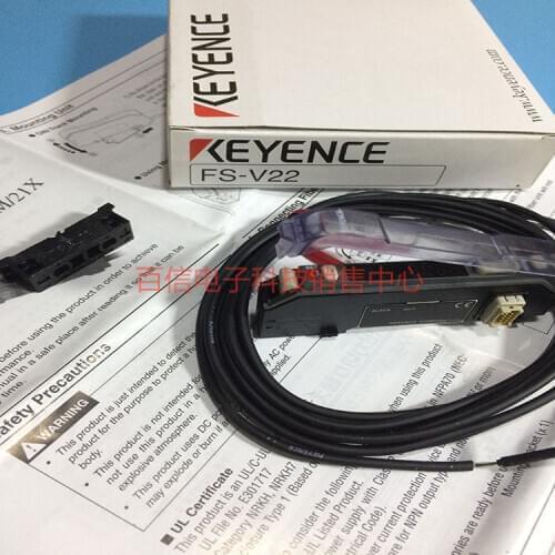 Brand New Genuine Original Photoelectric Sensor Optical Fiber Amplifier FS-V22 Quality Assurance