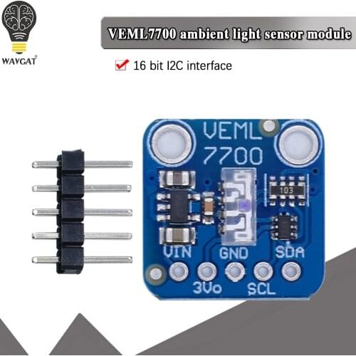 VEML7700 Ambient Light Sensor Module 120k Lux Light measuring Sensor Board 3.3V 5V I2C IIC Interface for Arduino Raspberry Pi
