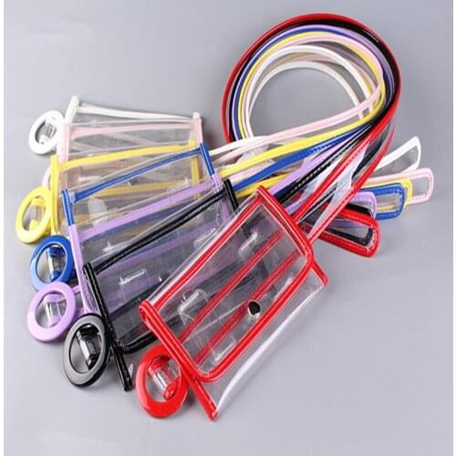PVC Ladies Waist Bag Summer New Fashion And Practical All Match Female Waist Bag Beach Ladies High Quality Transparent Waist Bag