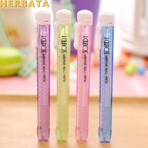 1 PC/Lot Colorful Resin Rubber & Eraser for School Stationery & Office Children Gift Prize Simple Style CL-1808
