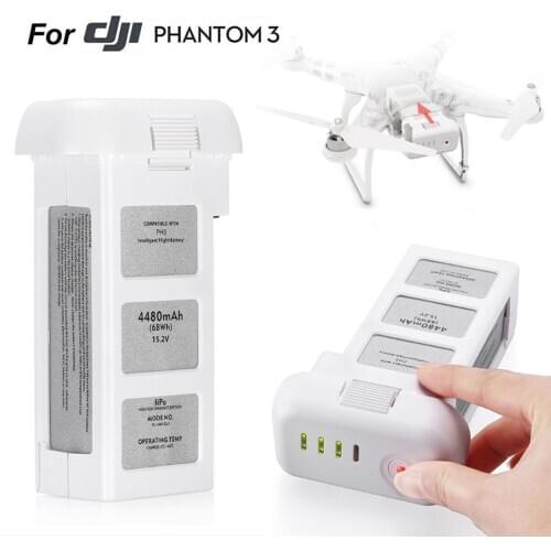15.2V 4480mAh For DJI Phantom 3 Pro Advanced Standard Intelligent LiPo Battery