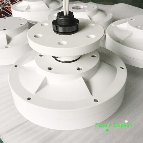 500W 600W New Energy 12v 24v 48v Vertical Axis Brushless Ac Rare Earth Permanent Magnet Alternator Generator DIY Wind Turbine