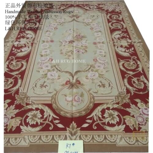 Free shipping 9.8'x13.12' French Aubusson rugs hand weave aubusson carpets for home decoration