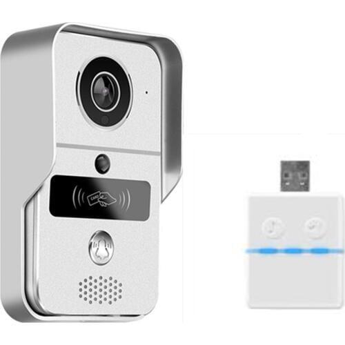 1080P Wireless WIFI Doorbell P2P 150 Degree POE RJ45 Yoosee Video Door Phone